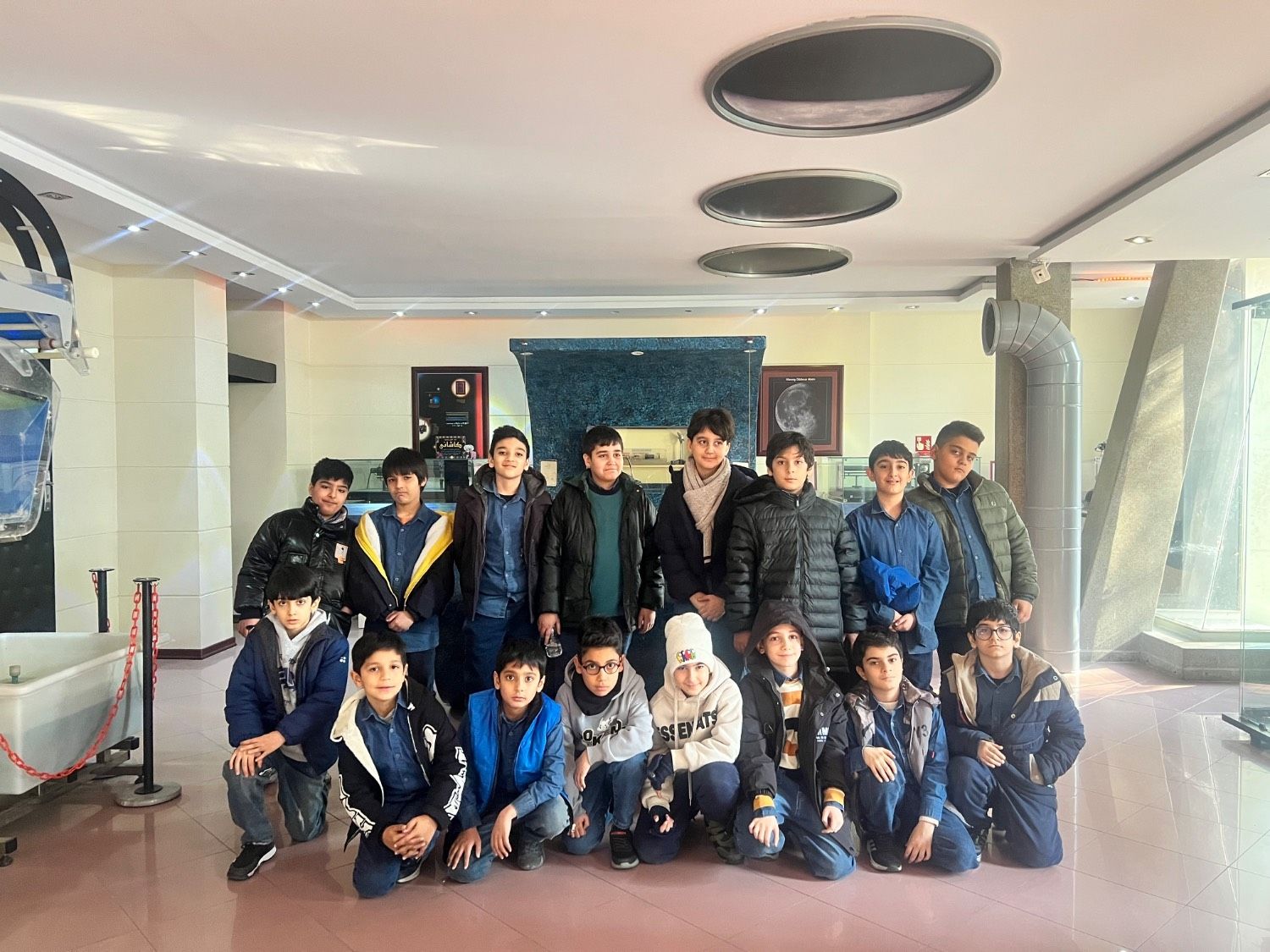 بازدید از موزه علوم و ستاره‌شناسی